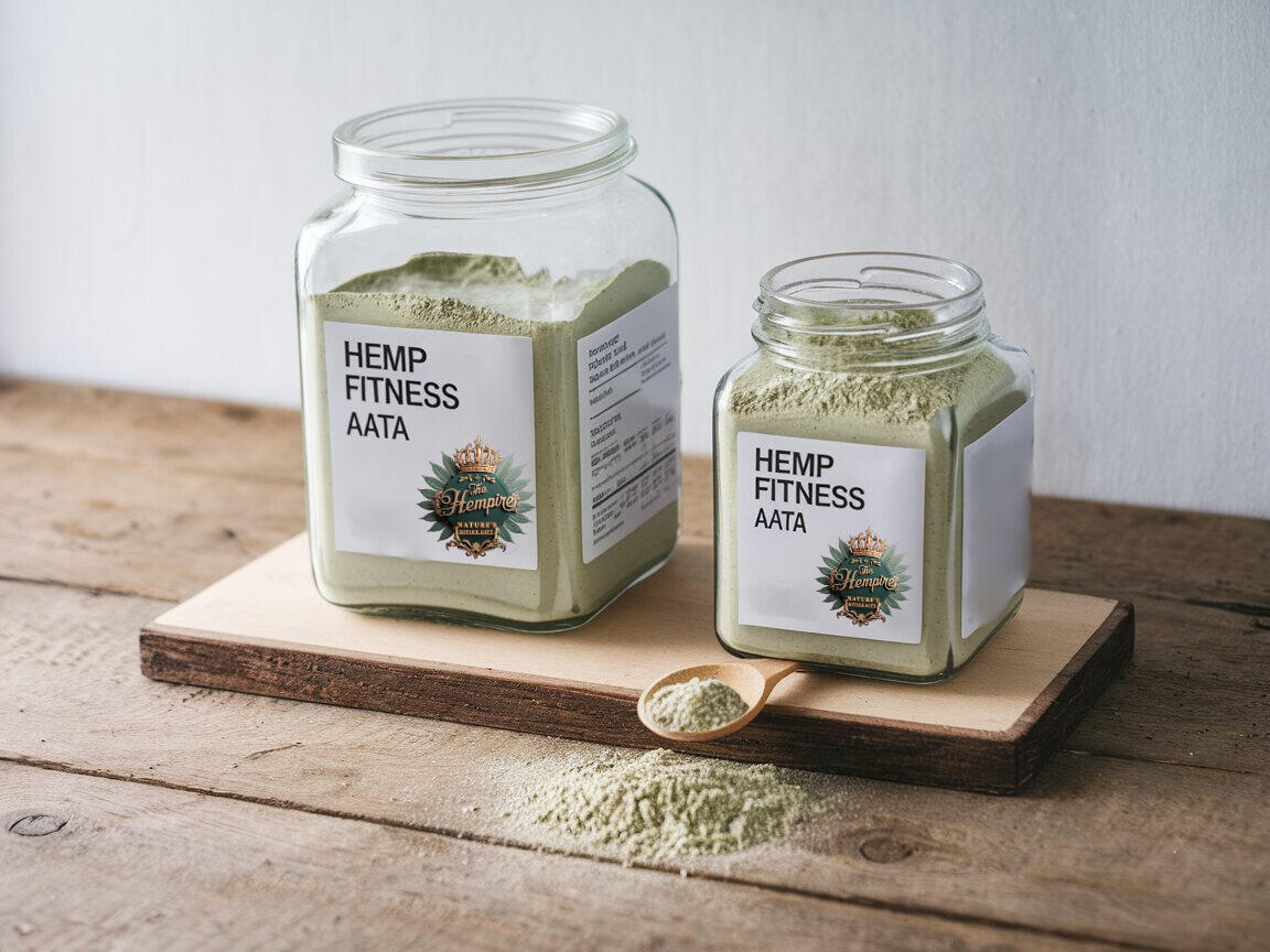 Premium Hemp Flour, Oil & Fitness Paks for a Healthier You, The perfect alternative to regular flour, packed with Omegas and Edestin Protein