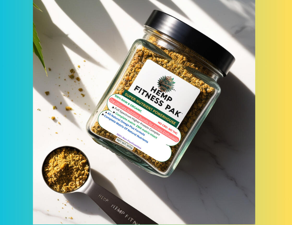 Hemp Fitness Pak | Supercharge Your Health with The Hemp Superfoods by Shivansh Hemp Fitness Pak – Nutritional Superfood for Fitness Hemp Fitness Flour Packaging with Nutritional Details Hemp Fitness Oil – Rich in Omegas and ZMA